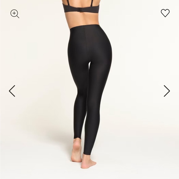 SKIMS NWT FOUNDATION BODY LEGGING BLACK SZ MEDIUM - Picture 3 of 7